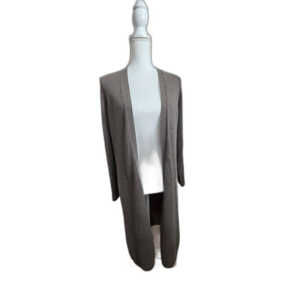 Charter Club Luxury 100% Cashmere Long Duster Cardigan